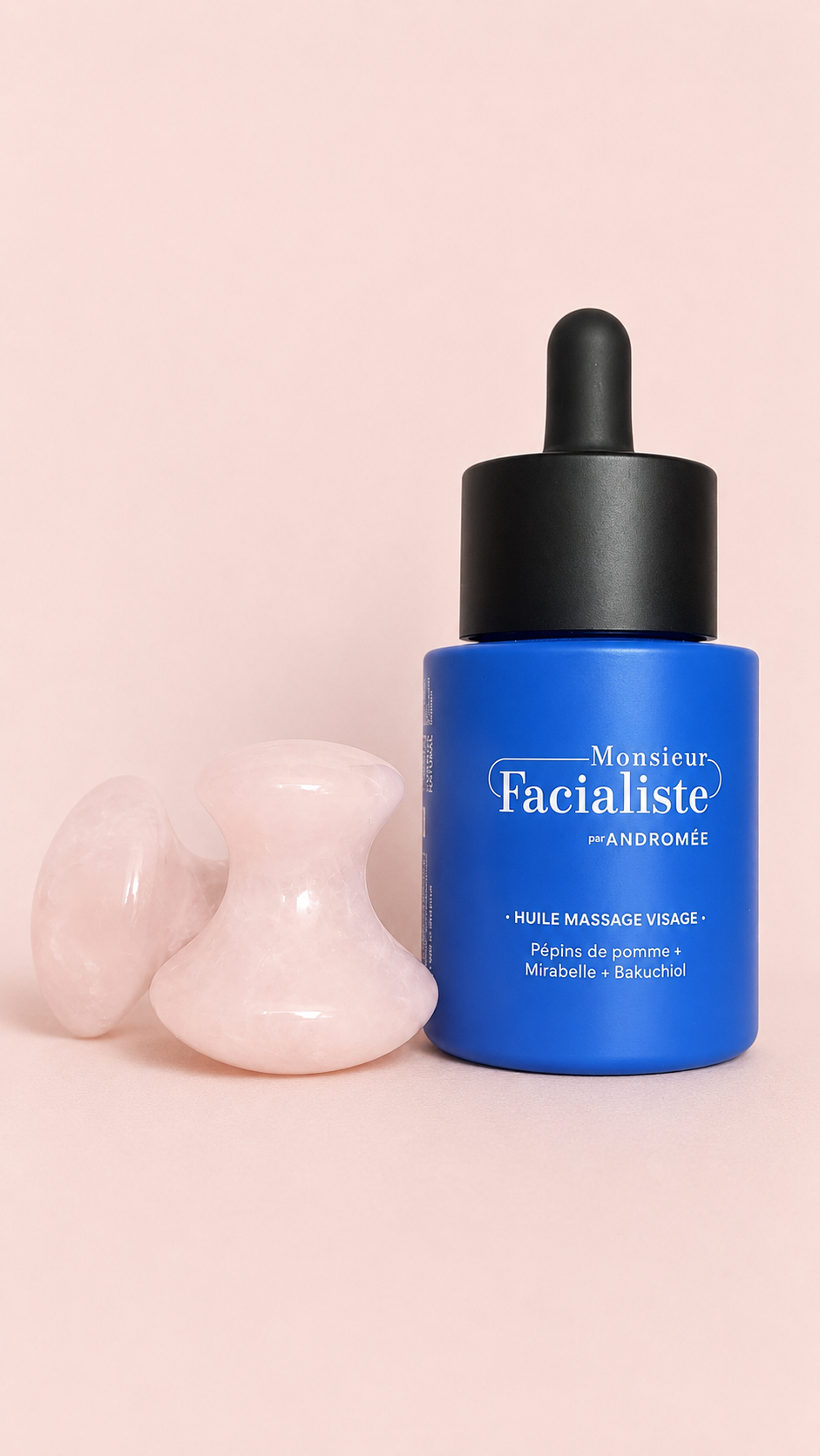 Rituel régénérant | Huile 30 ml + Duo mushrooms Quartz rose